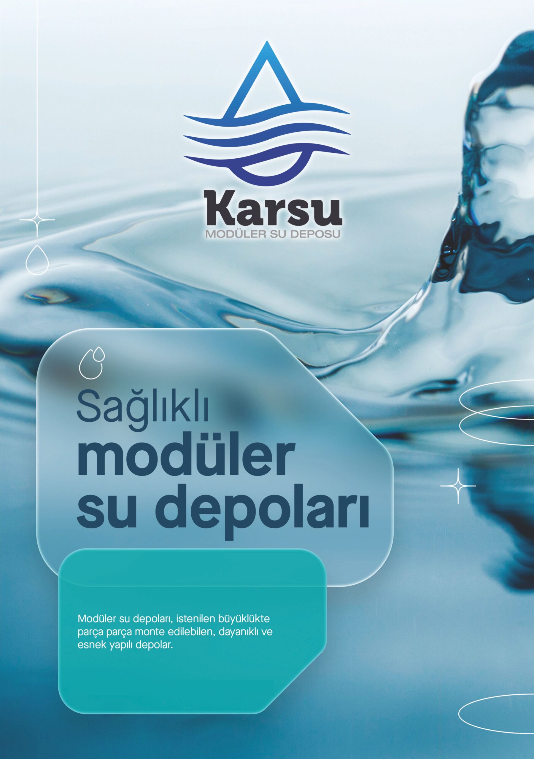 Modüler su deposu proje ve mühendislik